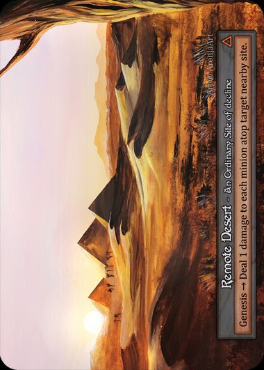 [Site] Remote Desert [beta-Ordinary]